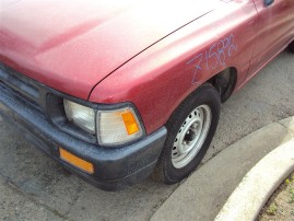 1995 TOYOTA PICK UP, 2.4L 5SPEED 2WD, COLOR RED, STK Z15892